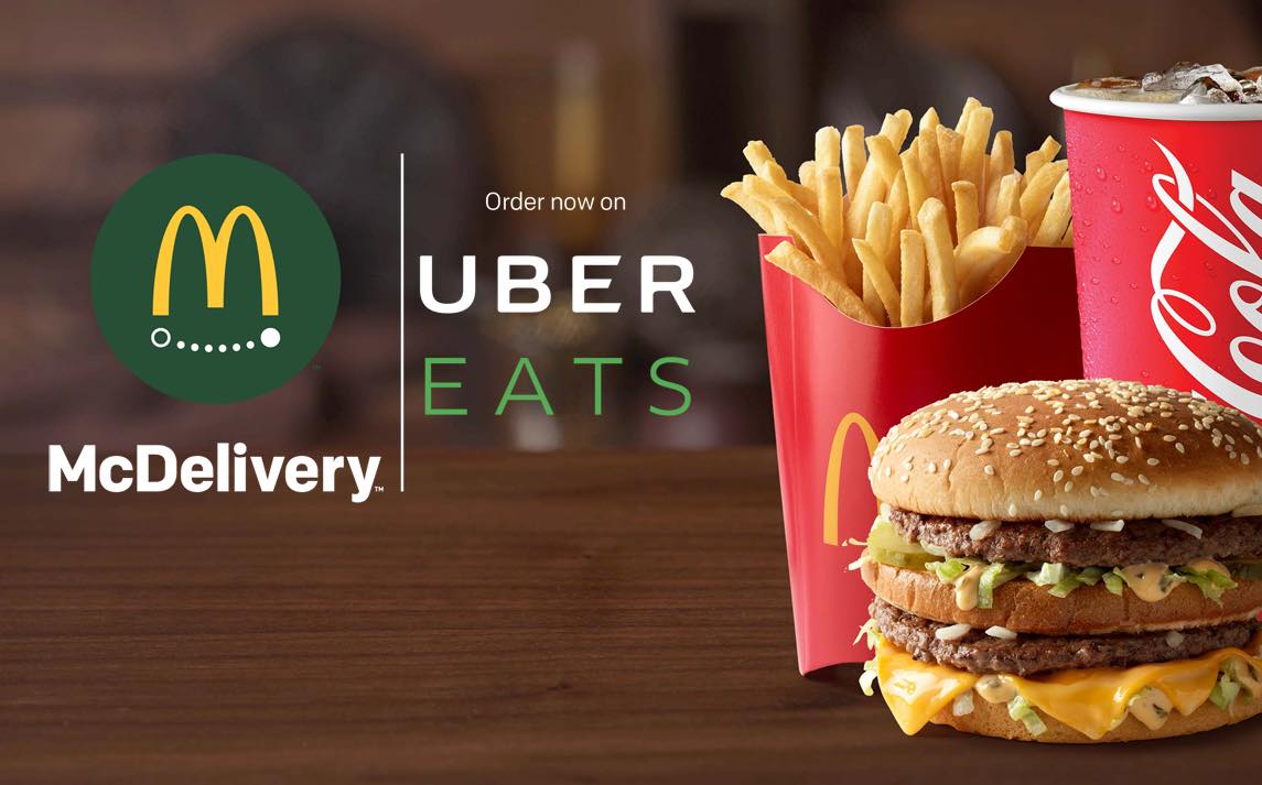 McDonald's McDelivery UberEATS